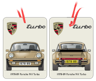 Porsche 911 Turbo 1978-89 Air Freshener